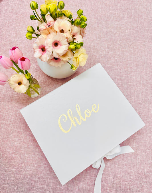 Personalized Baby Girl Gift Set