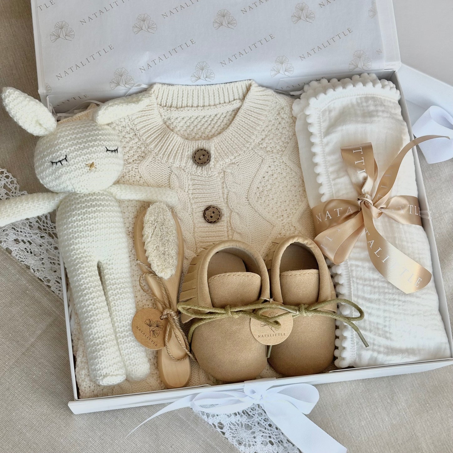 Personalized Baby Boy Gift Set
