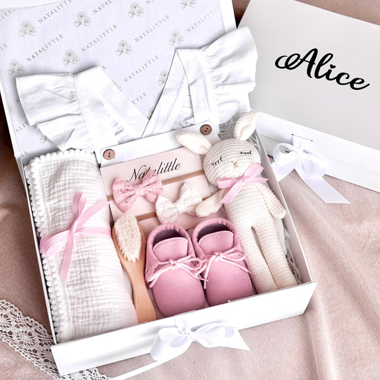 Personalized Baby Girl Gift Set