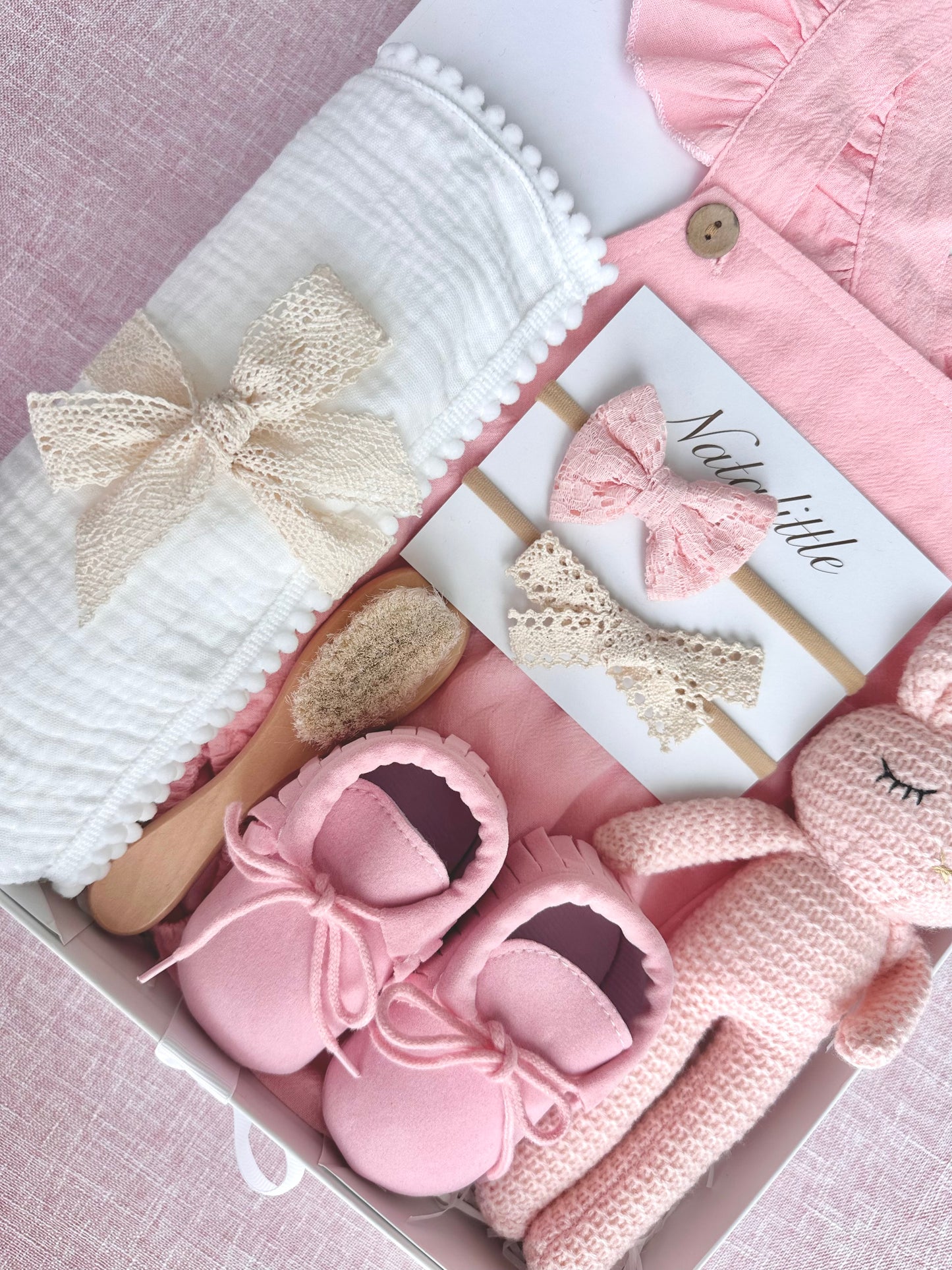 Personalized Baby Girl Gift Set