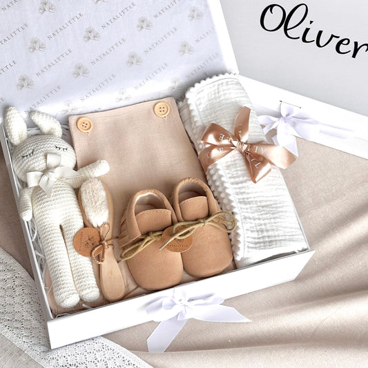 Personalized Baby Boy Gift Set